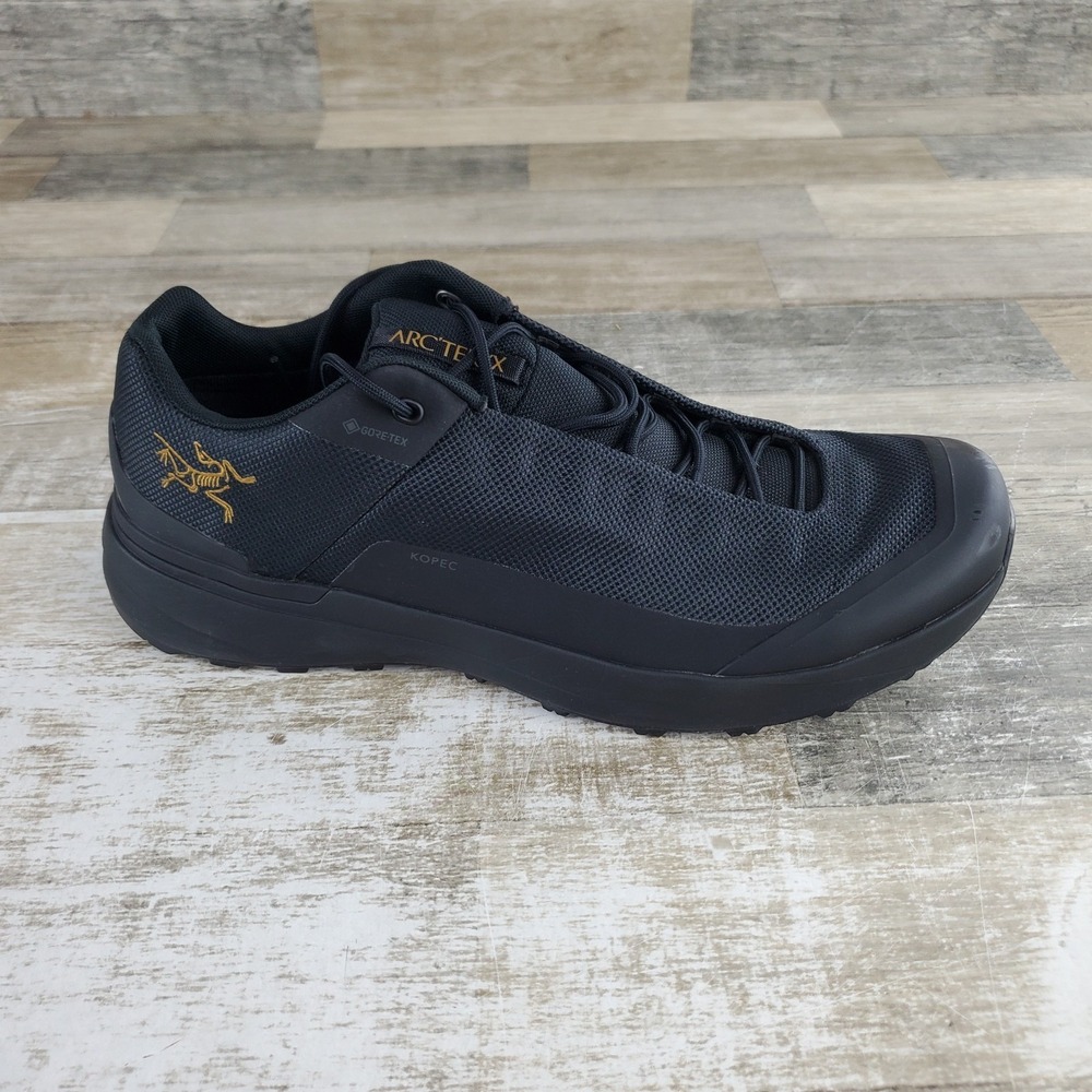 Arc'Teryx Kopec GTX Mens Shoe Sz 12 Black Cordura Mesh GORE-TEX Waterproof Hiker